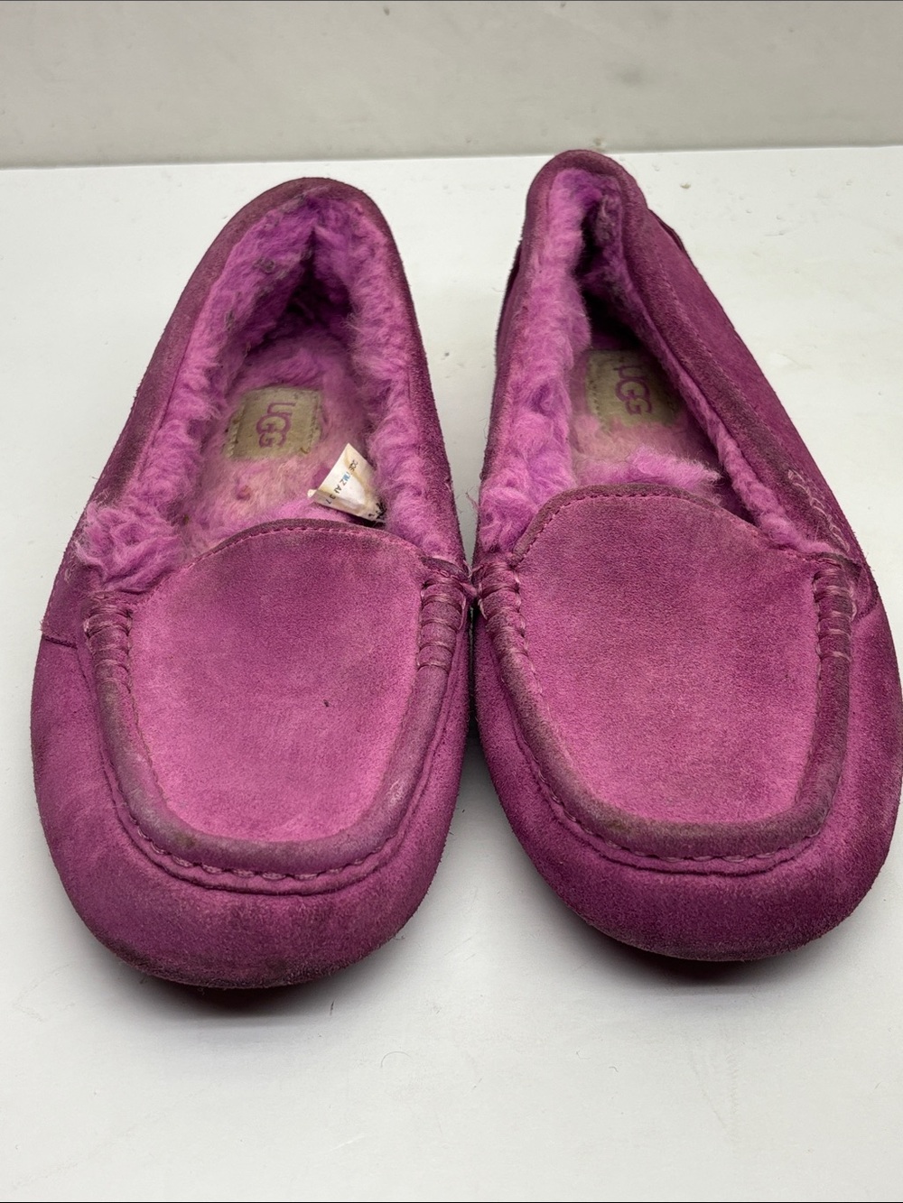 UGG Women's  Suede Moccasin Slippers, SZ 7